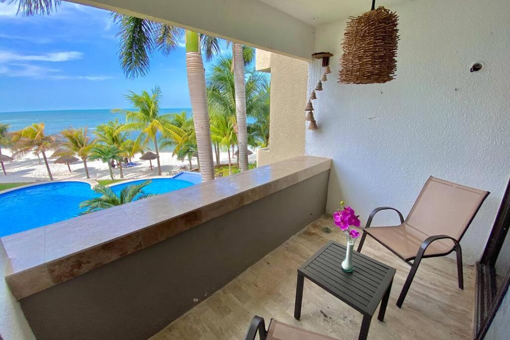 Oceanfront Condo Bm By Andiani Cancun Ngoại thất bức ảnh